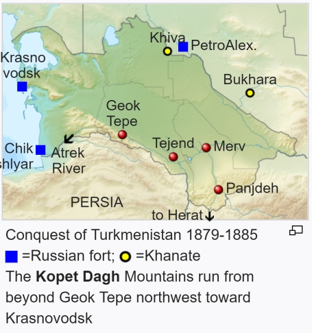 Conquest of Turkmenistan